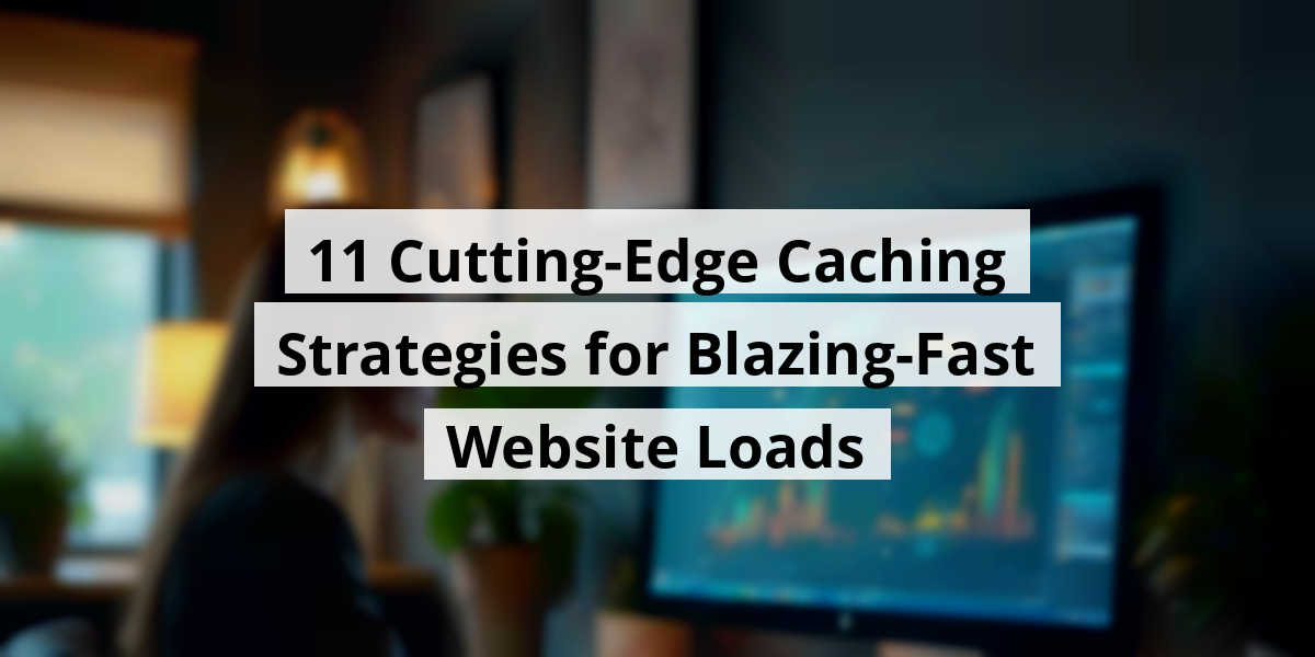 11 Cutting-Edge Caching Strategies for Blazing-Fast Website Loads