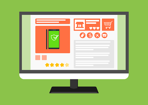 E-Commerce, Online Shop, Web, Template