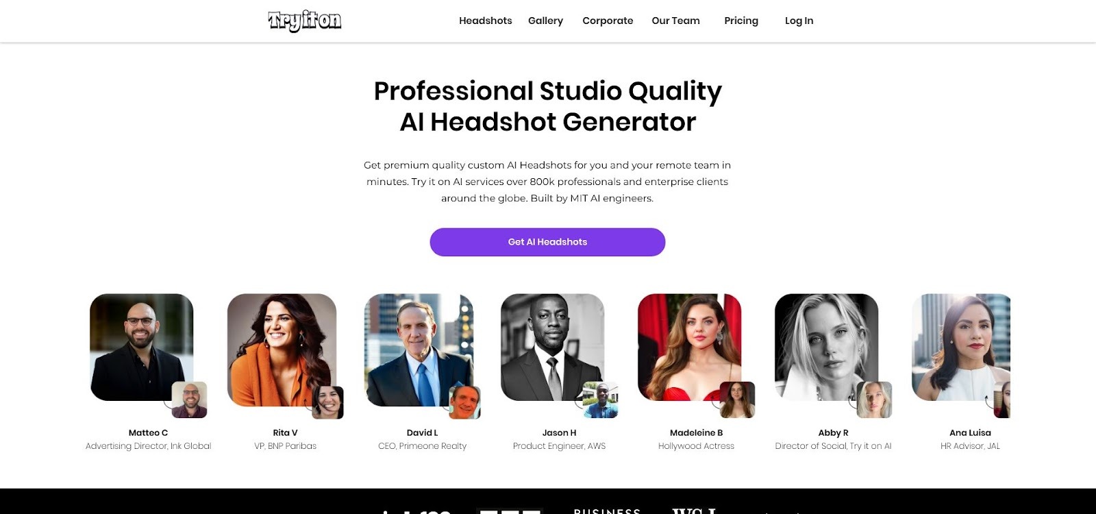 Provides a visual of Try it On AI&rsquo;s more complex, multi-tab interface, reinforcing the text&rsquo;s point about its richer but less beginner-friendly workflow.