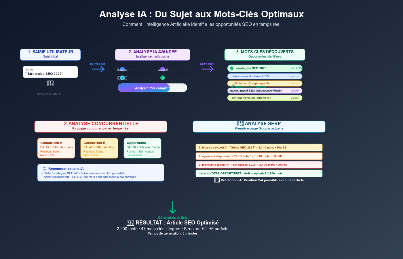  Expliquer le processus d'analyse automatique