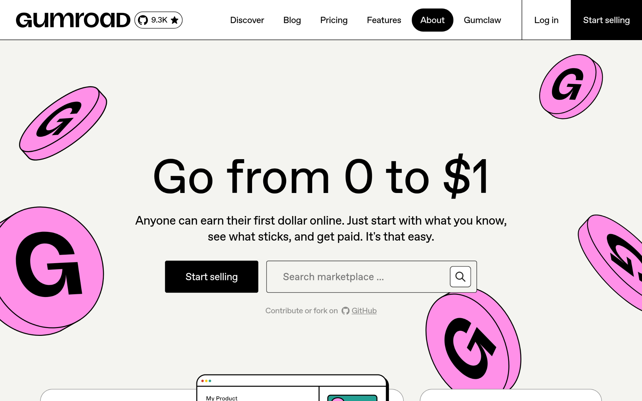 Gumroad Screenshot