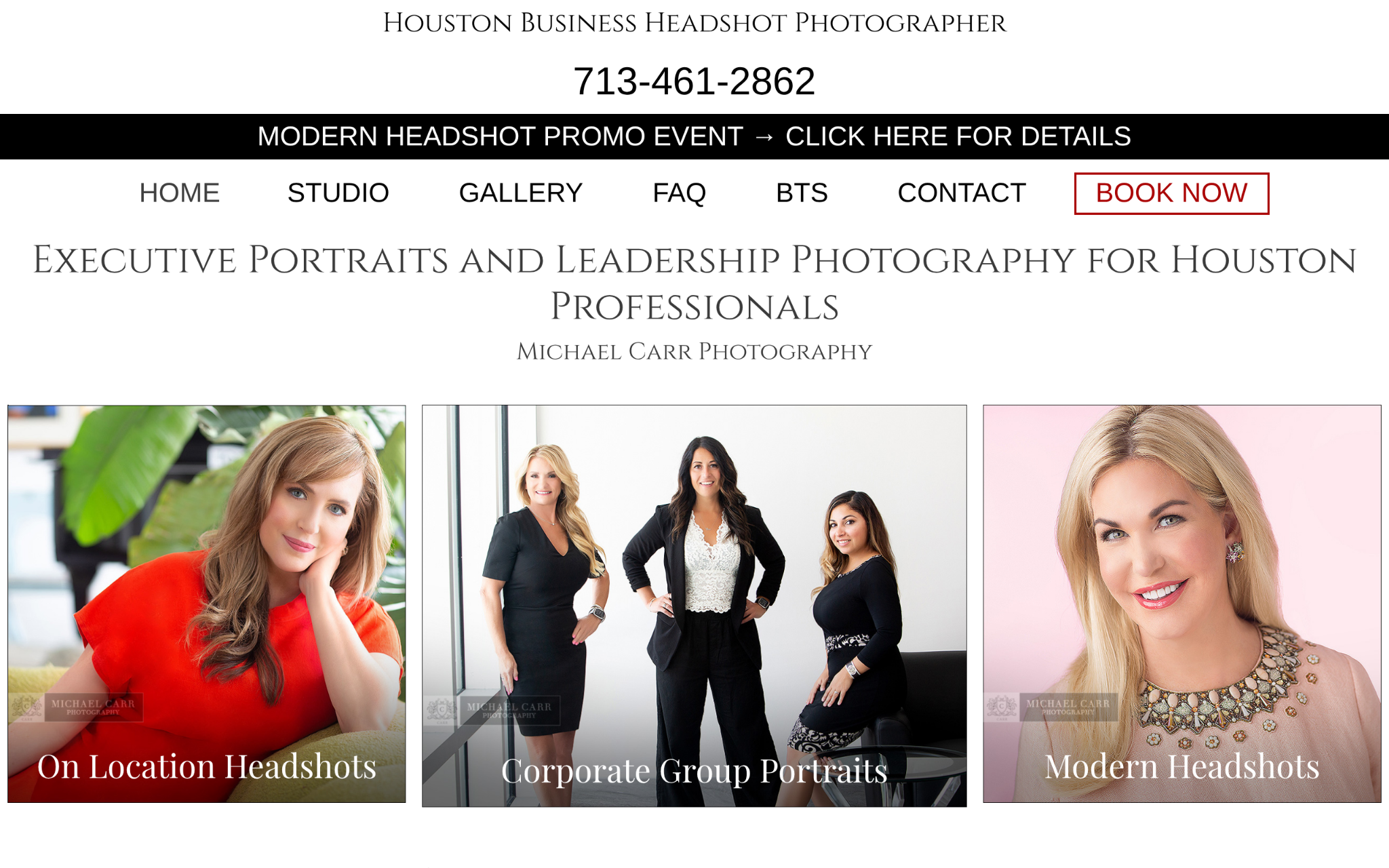 Michael Carr Photography Screenshot