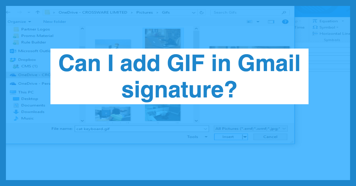 How To Add A GIF In Gmail Signature Anyleads