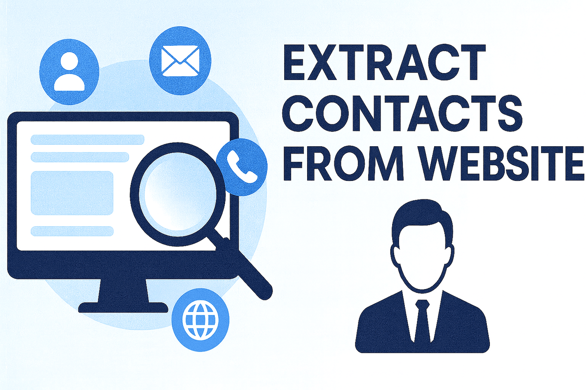 How to Extract All Contact Info from Any Website in Seconds