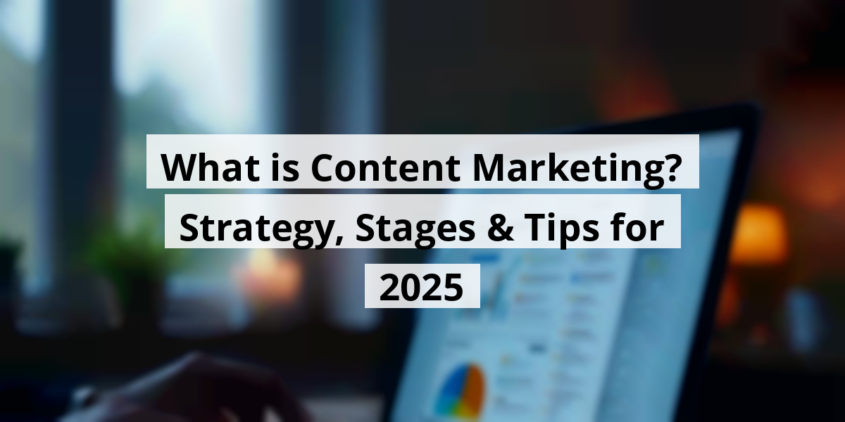What is Content Marketing? Strategy, Stages & Tips for 2025